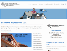 Tablet Screenshot of bkinspects.com